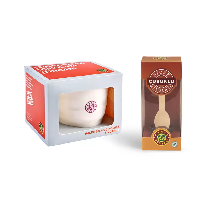 Çubuk Sıcak Çikolata 39g ve Fincan Seti