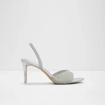 AITANA Kadın Gümüş Topuklu Sandalet
