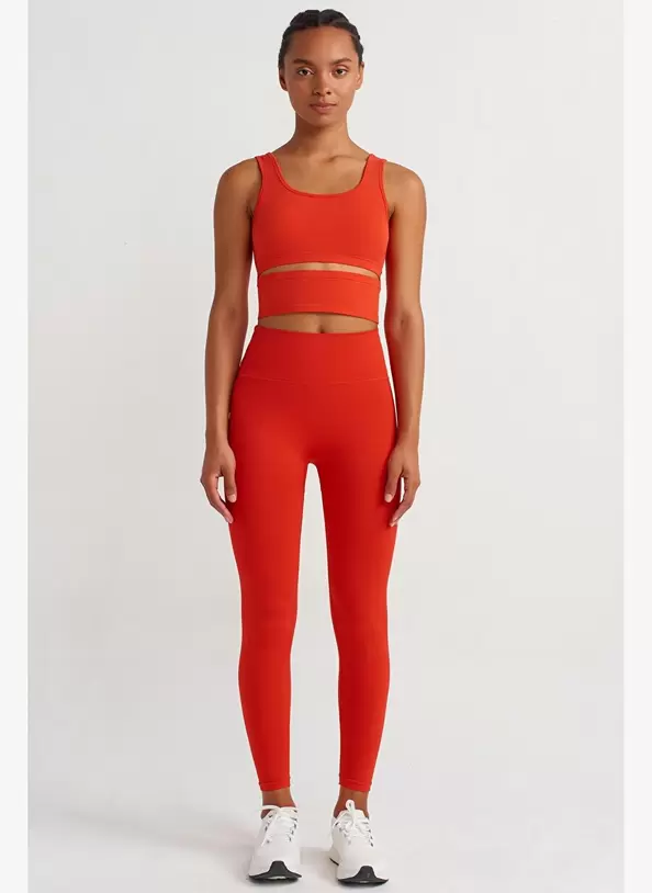 Push Up Tayt Ateş Kırmızı