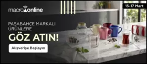 13 - 17 Mart Paşabahçe Markalı Ürünler!