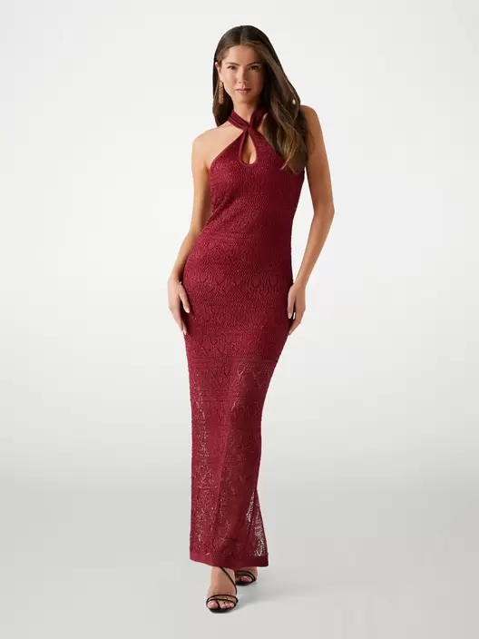 Vestido maxi ceñido