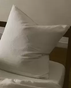 SOLUK EFEKTLİ KETEN YASTIK KILIFI