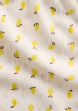 Kız Çocuk | Recycle Fitilli Pijama Şort Takım