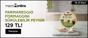 19 - 31 Mart Parmareggio Formaggini Parmigiano Reggiano Spreadable 140 G 129 TL!