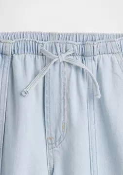 Kız Çocuk | Low Rise Baggy Jean Pantolon