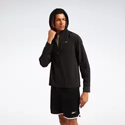 ERLING RUNNING JACKET Siyah Erkek Ceket