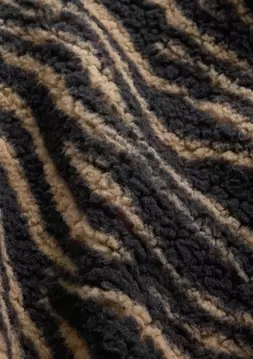 Kız Çocuk | Sherpa Relaxed Fermuarlı Sweatshirt