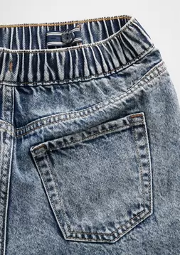 Kız Çocuk | Easy Barrel Jean Pantolon