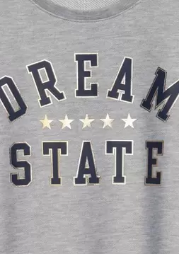 Kız Çocuk | %100 Geri Dönüştürülmüş Grafikli Pijama Elbise