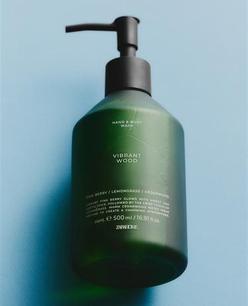 (500 ML) CANLI AHŞAP SIVI SABUNLUK