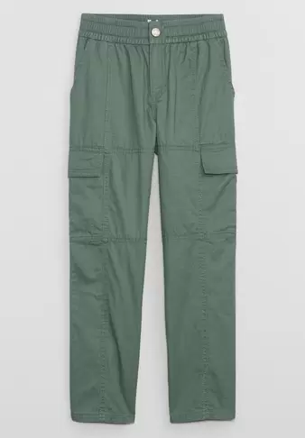 Kız Çocuk | Twill Kargo Washwell™ Pantolon