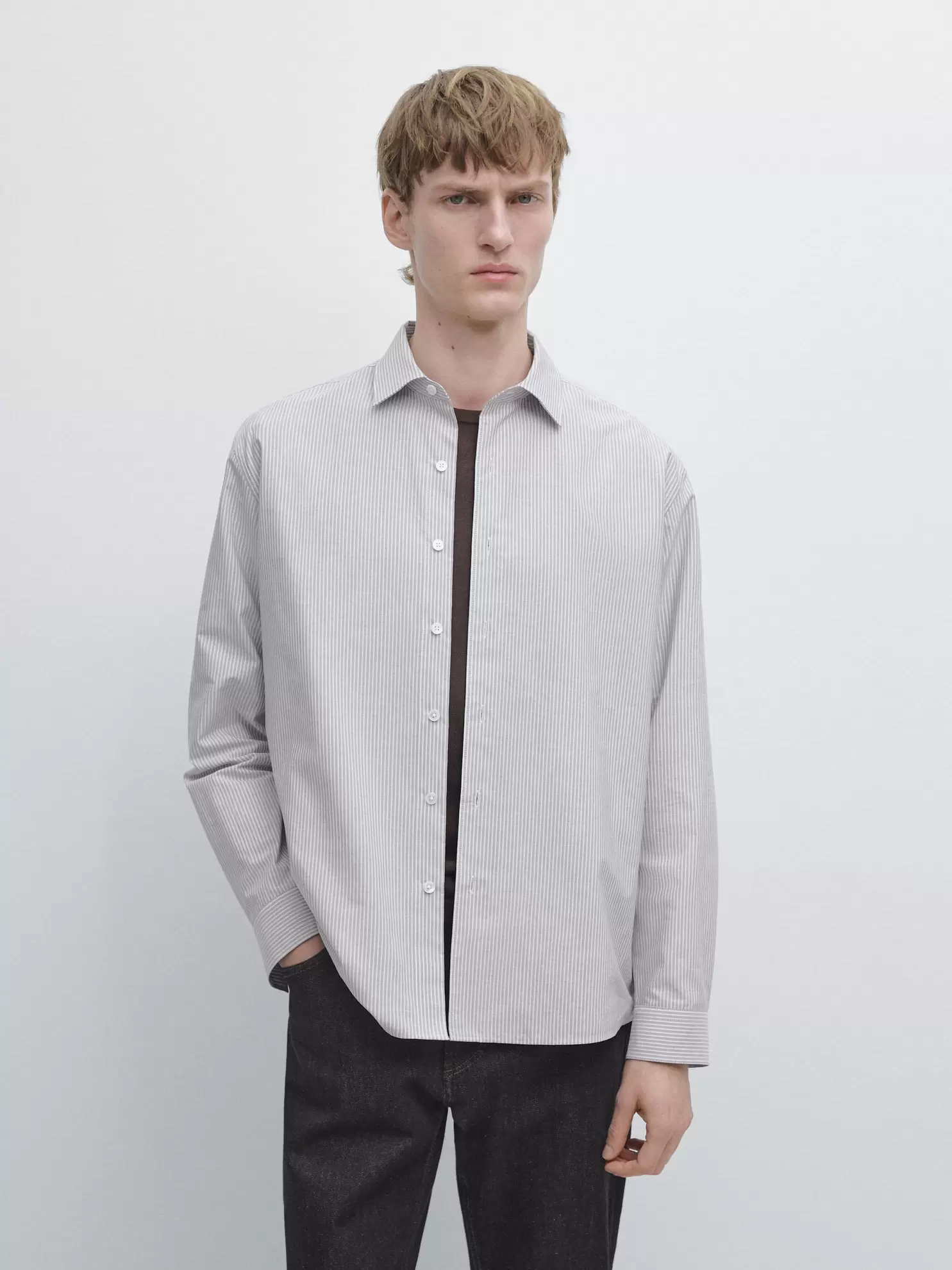 Regular fit %100 pamuklu gömlek