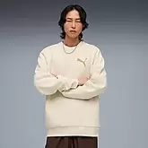 ESSENTIALS Elevated Cat Logo Erkek Geniş Kesim SWEATSHIRT