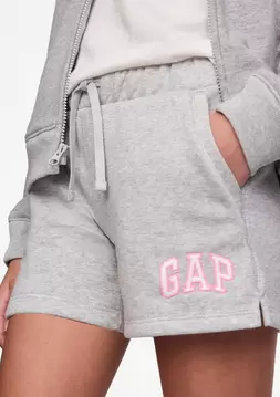 Kız Çocuk | Gap Logo Havlu Kumaş Pull-On Şort