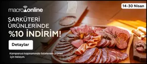 14 - 30 Nisan Şarküteri Ürünlerinde %10 İndirim!