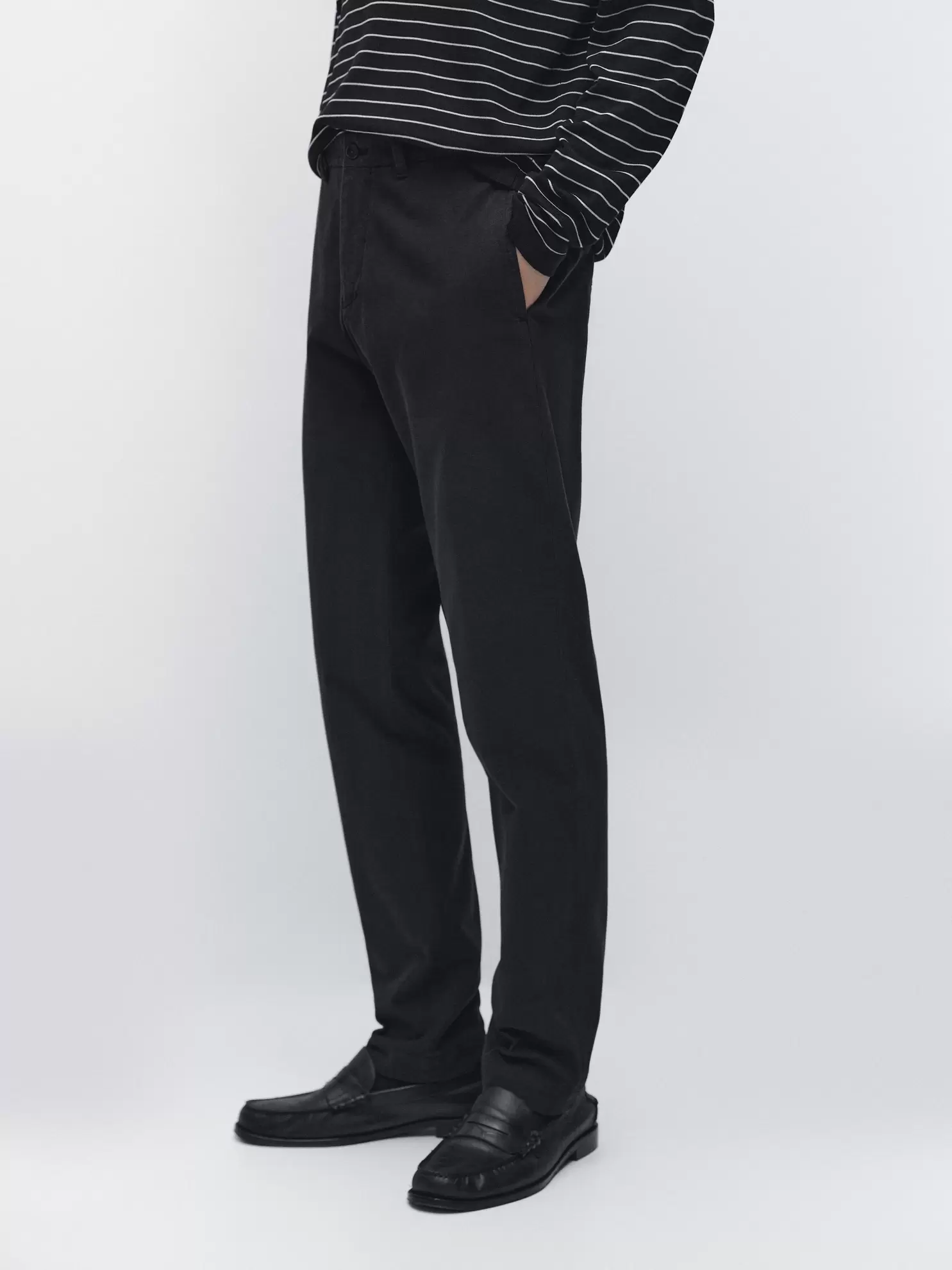 Pamuklu slim fit pantolon