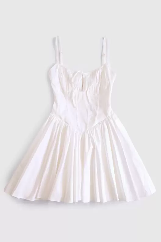 Vestido mini corsé