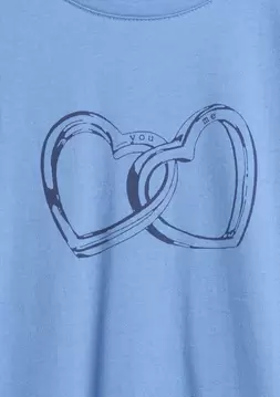 Kız Çocuk | Relaxed Grafik Baskılı T-Shirt