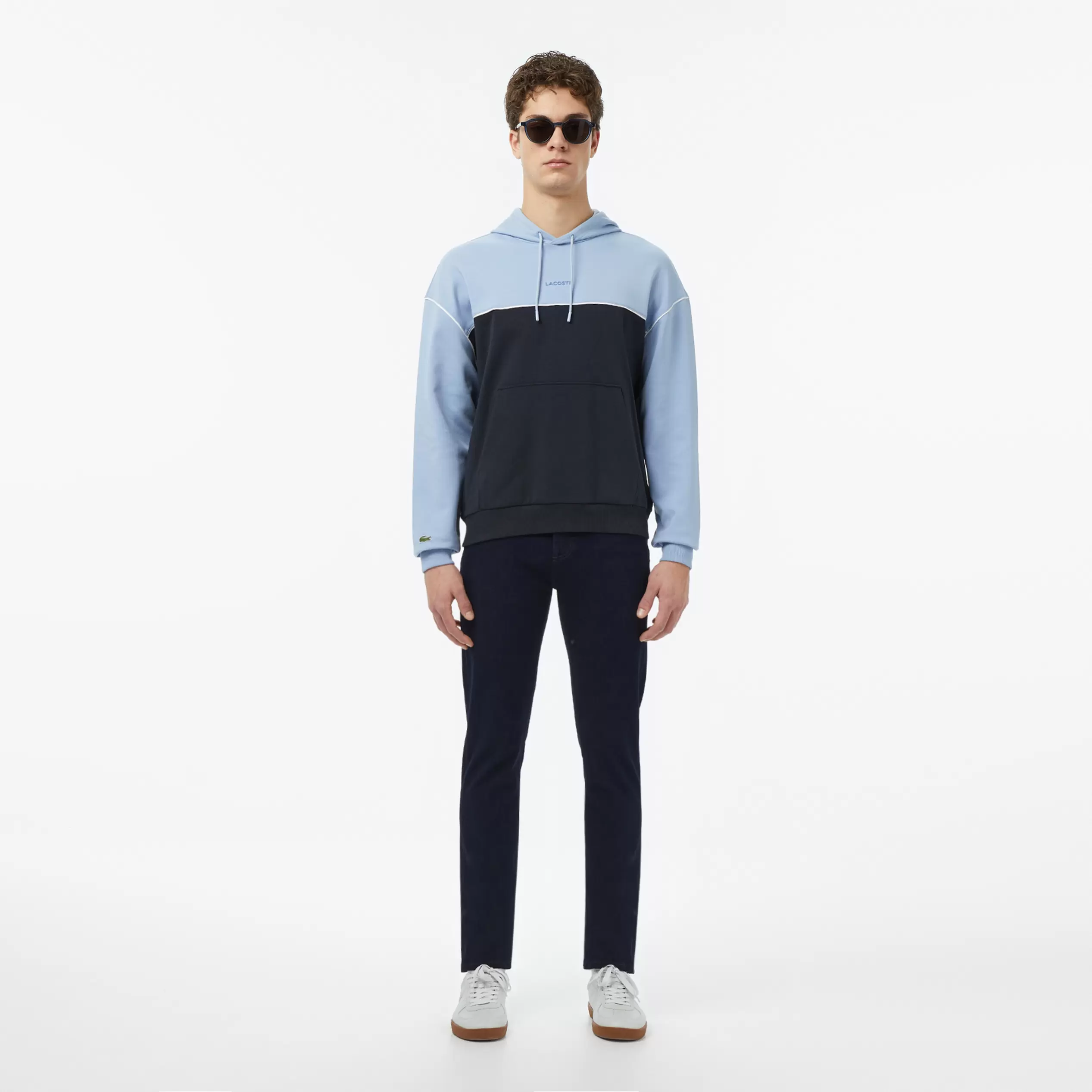 Erkek Slim Fit Lacivert Jean Pantolon