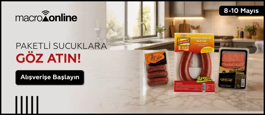 8 - 10 Mayıs Paketli Sucuklara Göz Atın!