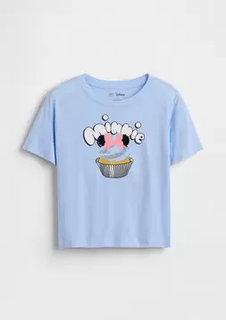 Kız Çocuk | Disney Oversized Flippy Sequins Grafik Baskılı T-Shirt