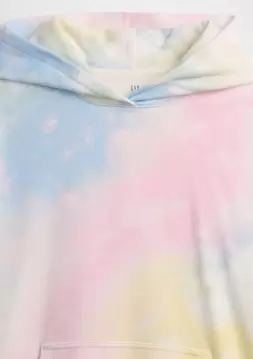 Kız Çocuk | VintageSoft Havlu Kumaş Oversized Sweatshirt