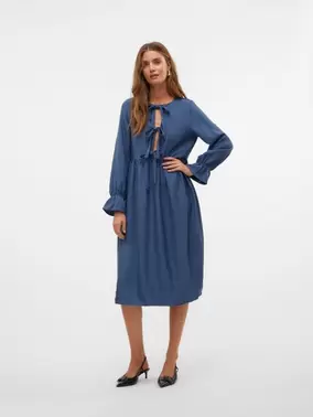 VMMELANEY Midikleid