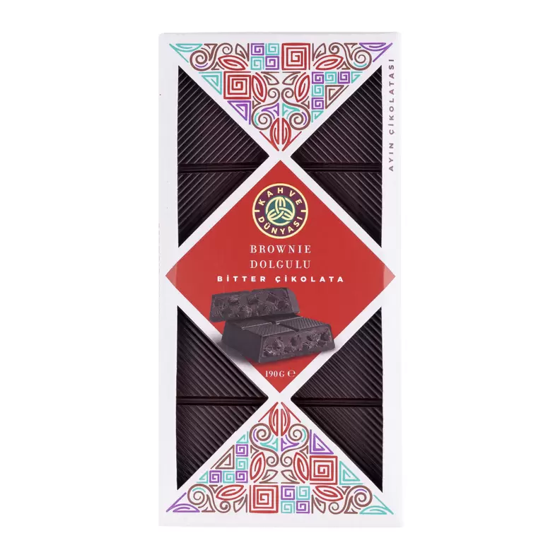 Tablet Çikolata Brownie Dolgulu