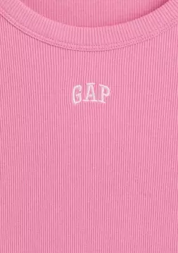 Kız Çocuk | Gap Logo Fitilli T-Shirt Elbise