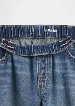 Kız Çocuk | Low Rise Easy Wide-Leg Baggy Jean