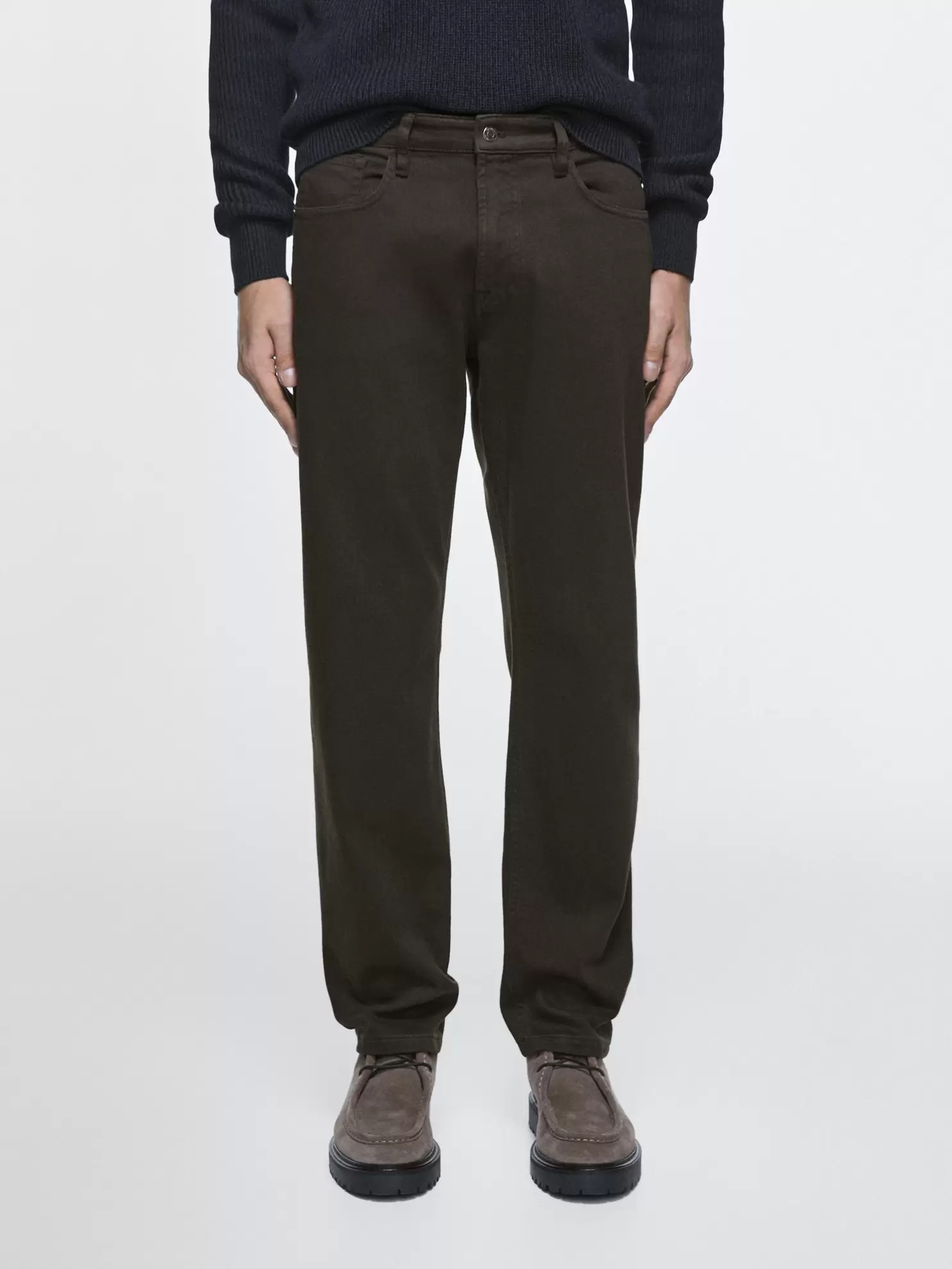 Tapered fit jean