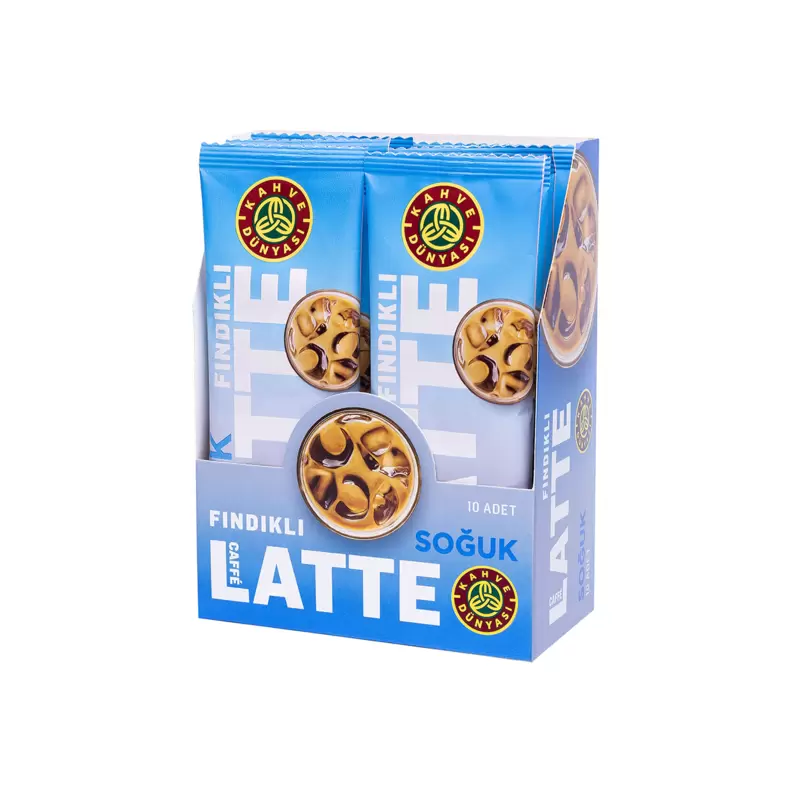 Özel Seri Soğuk Fındık Aromalı Caffe Latte 10'lu