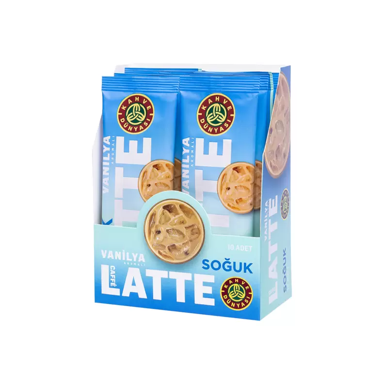 Özel Seri Soğuk Vanilyalı Aromalı Caffe Latte 10'lu