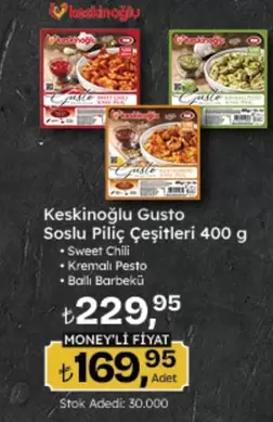 Gusto Soslu Piliç Çeşitleri