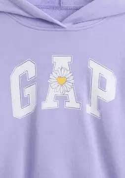 Kız Çocuk | Kids Relaxed Fransız Havlu Kumaş Sweatshirt