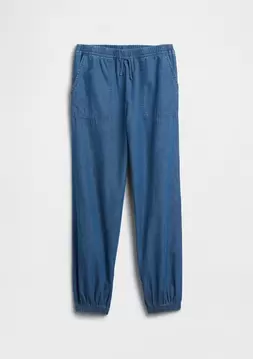 Kız Çocuk | Kids Pull-On Twill Utility Joggers