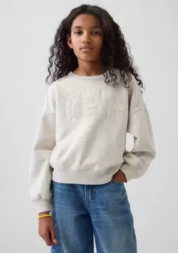 Kız Çocuk | VintageSoft Arch Logo Sweatshirt