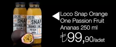 Snap Orange One Passion Fruit Ananas