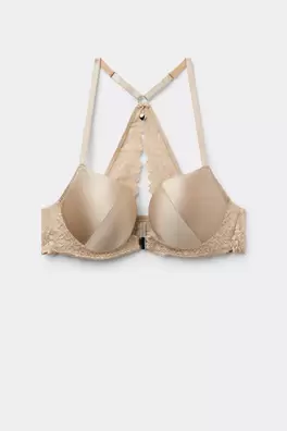 Silky Flowers İpek ve Dantel Monica Push-up Sütyen