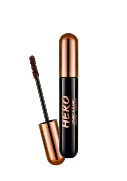 Hero Volume & Curl Yoğun Hacim Veren Nemlendirici Etkili Kahverengi Maskara