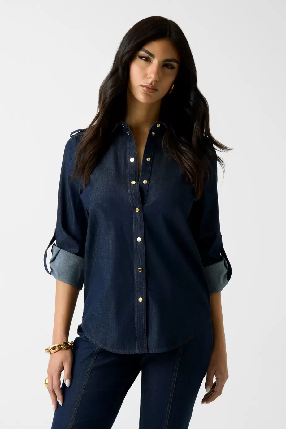 Camisa de denim Marciano