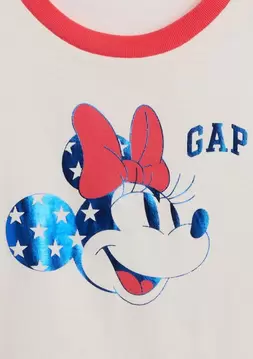 Kız Çocuk | Disney Minnie Mouse Ringer T-Shirt