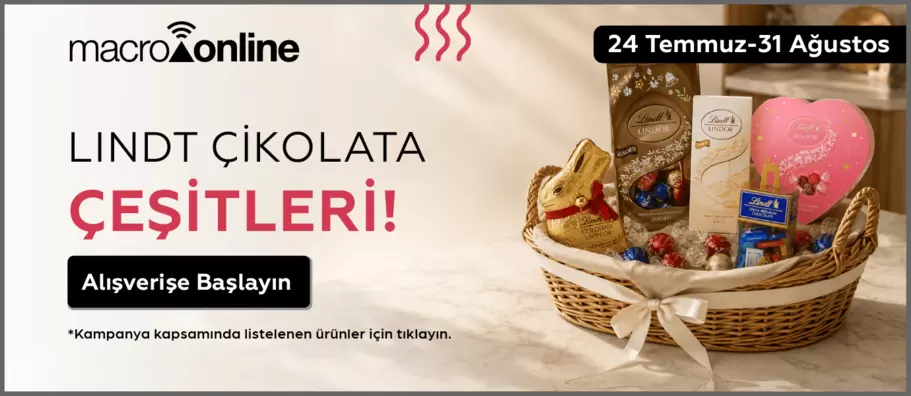 24 Temmuz - 31 Ağustos Lindt Çikolata Çeşitleri!