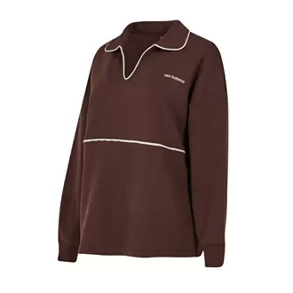 New Balance WNC3402 Kahverengi Kadın Sweatshirt