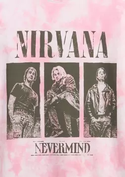 Kız Çocuk | Nirvana Oversized T-Shirt