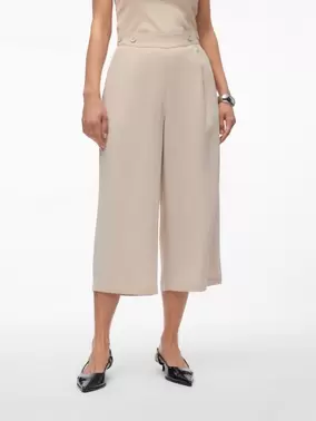 Vero Moda VMGISELLE Hose - Silver Lining - 10317815