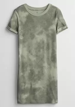 Kız Çocuk | Grafik Baskılı T-Shirt Elbise