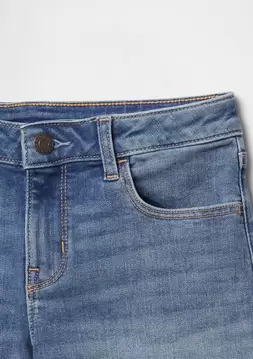 Kız Çocuk | Denim Midi Şort