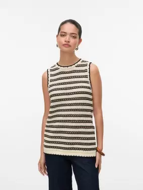Vero Moda VMCATHY Top - Birch - 10336245
