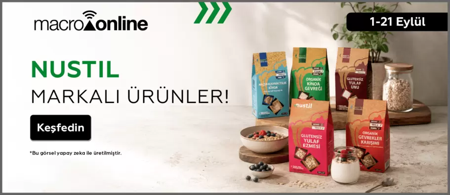 1 - 21 Eylül Nustil Markalı Ürünleri Keşfedin!